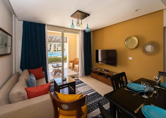 Appartement Jazzy 1bdr W Outdoor Pool View Terrace Free Pool & Access *